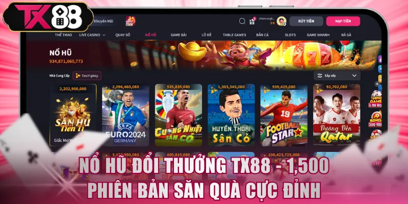 Nổ Hũ Đổi Thưởng