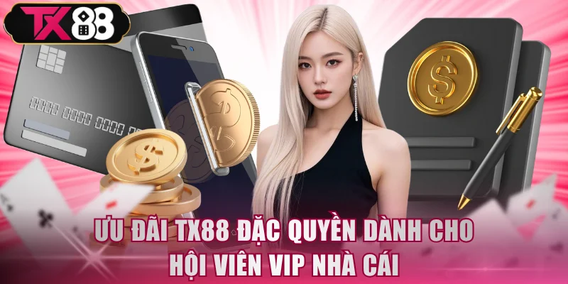 Ưu đãi TX88 đặc quyền dành cho hội viên VIP